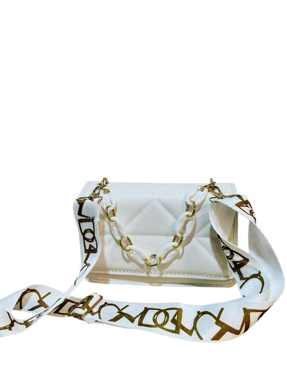 Cartera "White Glow"