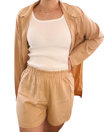 Conjunto Beige Talle:L